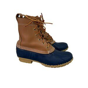 L.L. Bean Women's Winter Boots - Brown and Blue